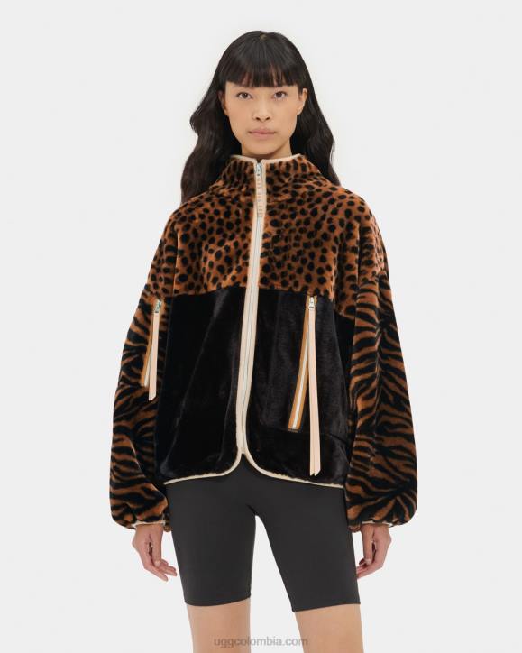 chaqueta sherpa marlene animalia caramelo de azúcar con mantequilla mujer UGG 4VBT1296