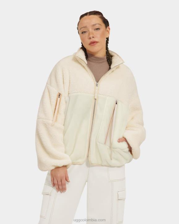 chaqueta sherpa marlene ii crema mujer UGG 4VBT1014