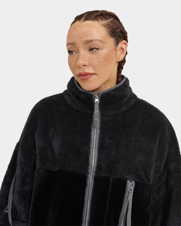 chaqueta sherpa marlene ii negro mujer UGG 4VBT1015