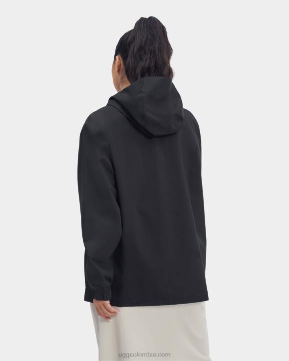 chubasquero lianne alquitrán mujer UGG 4VBT937