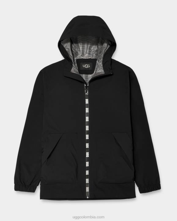 chubasquero lianne alquitrán mujer UGG 4VBT937