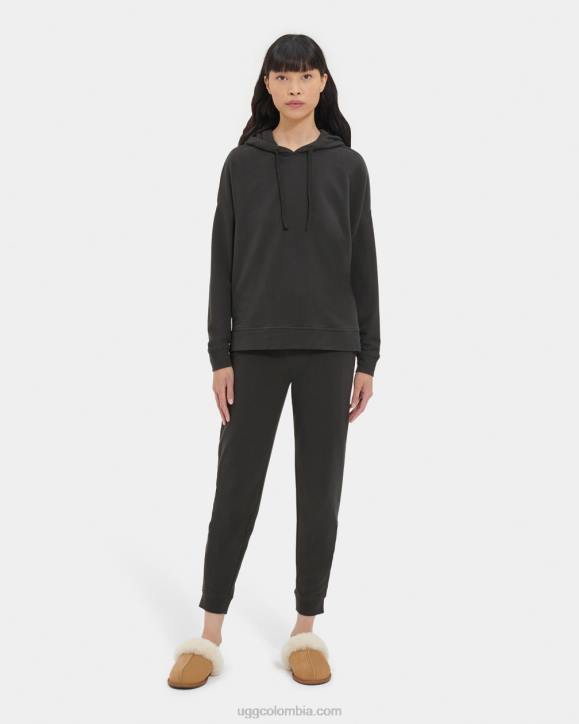 Joggers Kylo de microrizo negro mujer UGG 4VBT1358