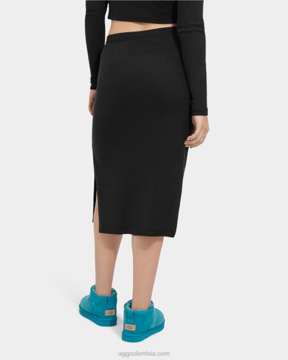 falda gianni de canalé alquitrán mujer UGG 4VBT1093