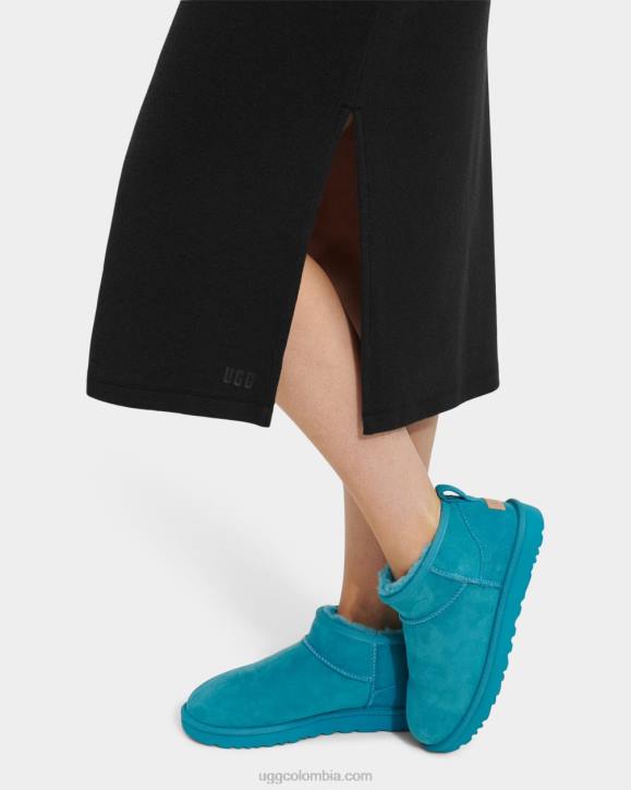 falda gianni de canalé alquitrán mujer UGG 4VBT1093