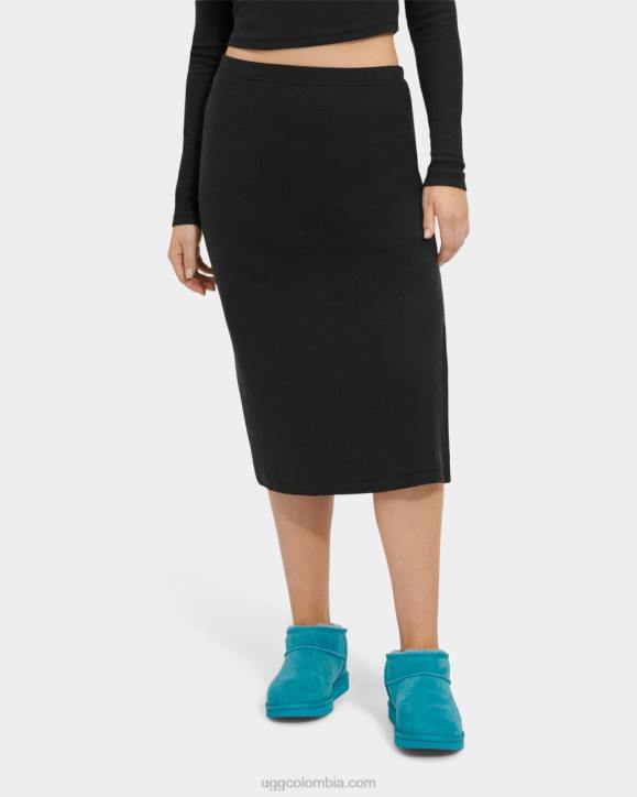 falda gianni de canalé alquitrán mujer UGG 4VBT1093