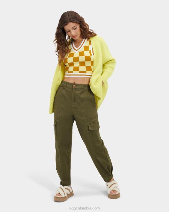pantalón cargo kensley aceituna quemada mujer UGG 4VBT1251