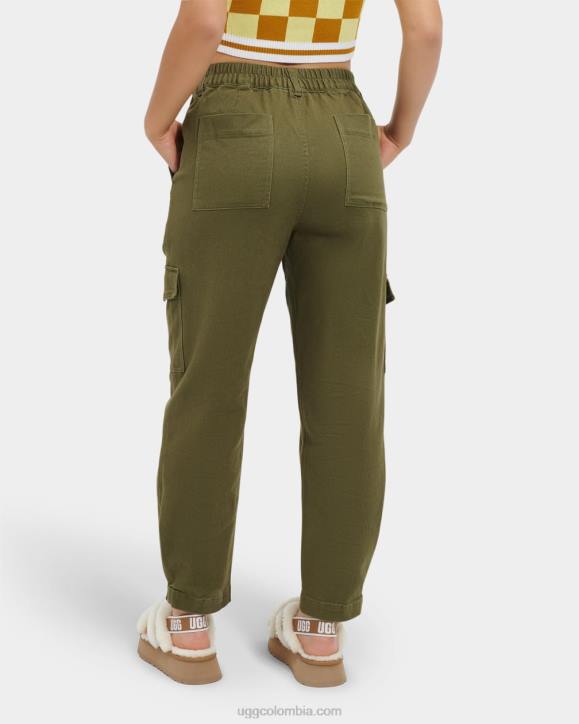 pantalón cargo kensley aceituna quemada mujer UGG 4VBT1251