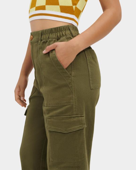 pantalón cargo kensley aceituna quemada mujer UGG 4VBT1251