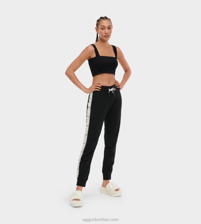 pantalones de chándal de ensueño negro mujer UGG 4VBT1307