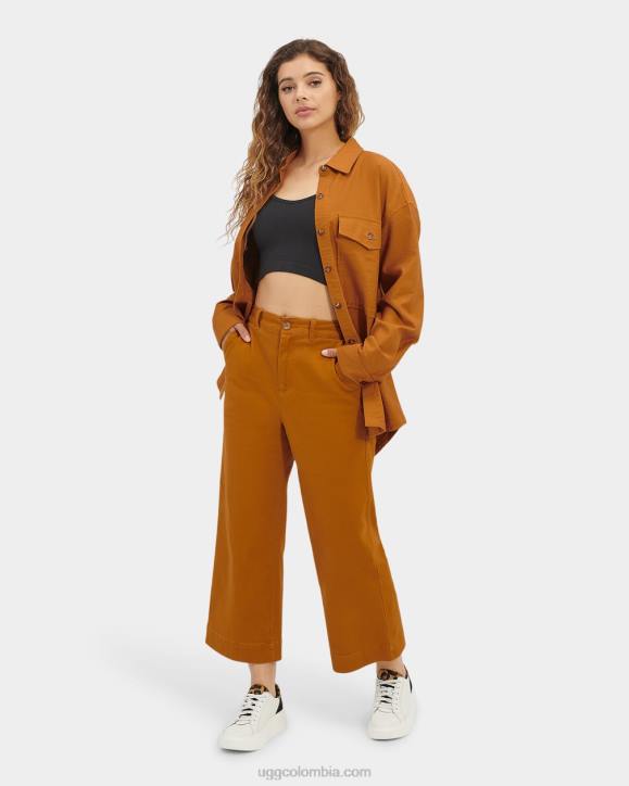 pantalones etna mostaza marrón mujer UGG 4VBT2077 pantalones etna mostaza marrón mujer UGG 4VBT2077