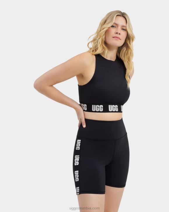 bralette con logo wilmina alquitrán mujer UGG 4VBT1021