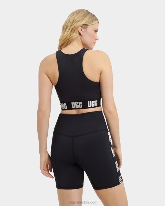 bralette con logo wilmina alquitrán mujer UGG 4VBT1021