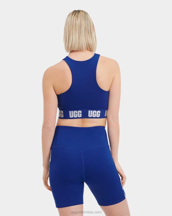 bralette con logo wilmina marino profundo mujer UGG 4VBT1019