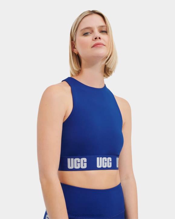 bralette con logo wilmina marino profundo mujer UGG 4VBT1019