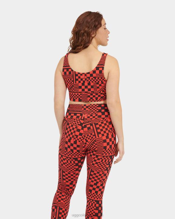 bralette zayley encendido/cheques negros mujer UGG 4VBT1263