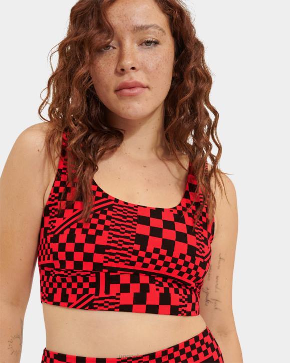 bralette zayley encendido/cheques negros mujer UGG 4VBT1263
