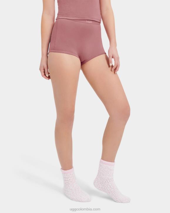 pantalones cortos de chico descarado desiray malva sepia mujer UGG 4VBT945