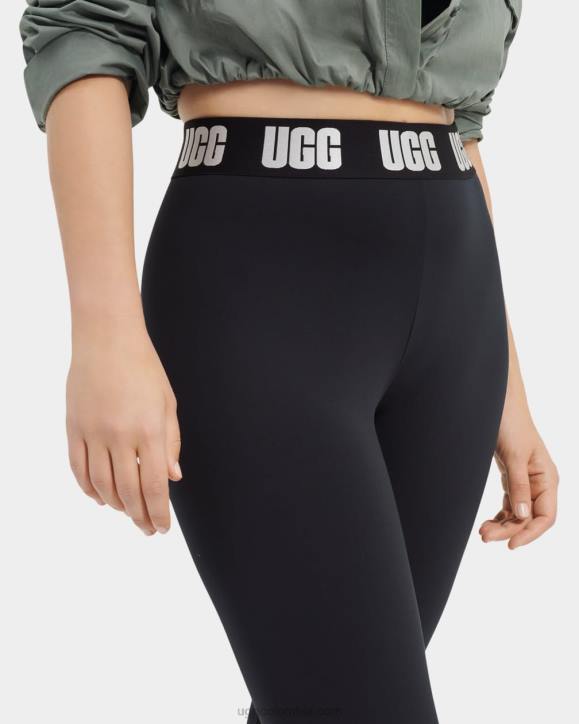 leggins con logo de mckena alquitrán mujer UGG 4VBT2180