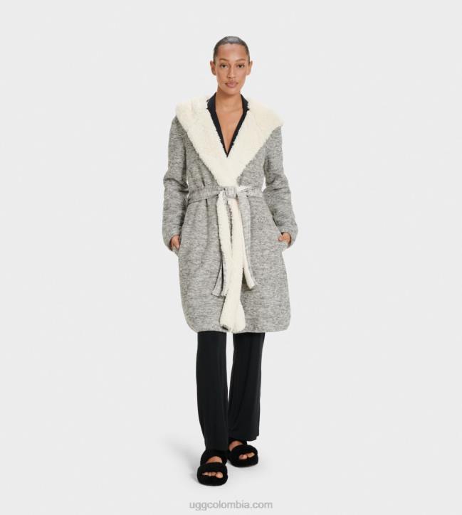 bata reversible portula brezo gris mujer UGG 4VBT1135 bata reversible portula brezo gris mujer UGG 4VBT1135