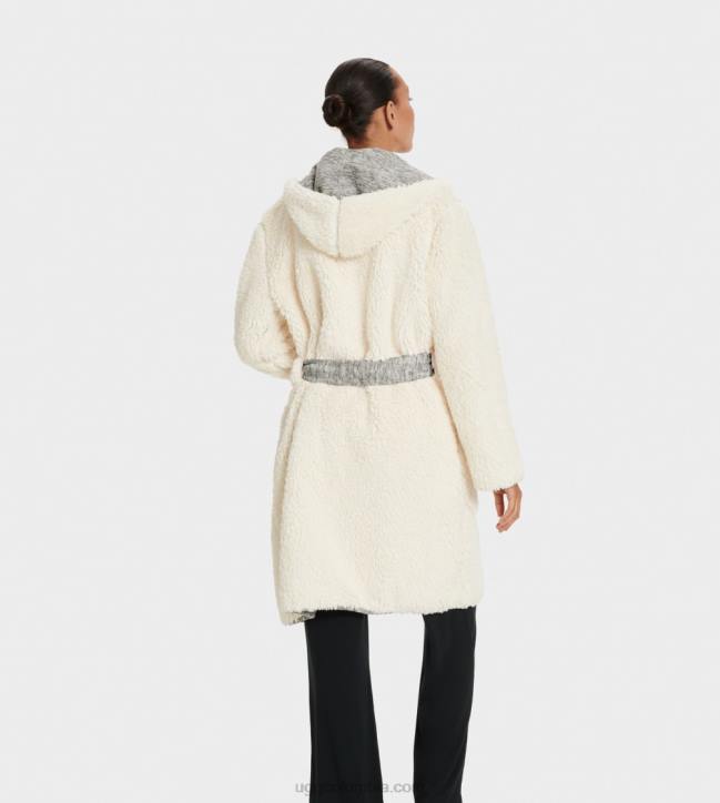 bata reversible portula brezo gris mujer UGG 4VBT1135