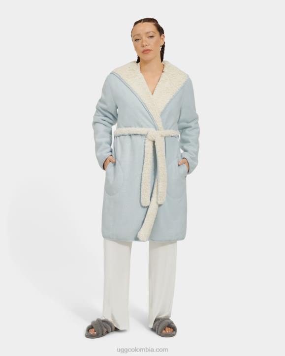 bata reversible portula piscina azul brezo mujer UGG 4VBT2221