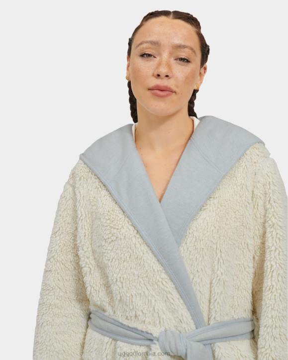 bata reversible portula piscina azul brezo mujer UGG 4VBT2221