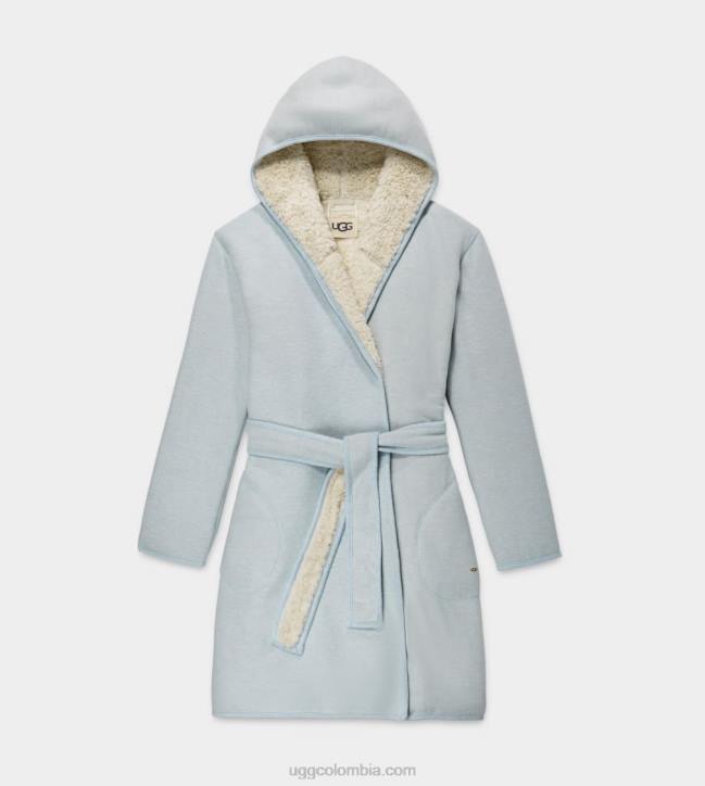 bata reversible portula piscina azul brezo mujer UGG 4VBT2221