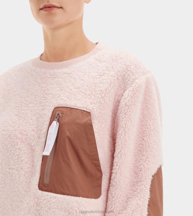 cuello redondo sherpa niko flor de loto/sándalo mujer UGG 4VBT1148