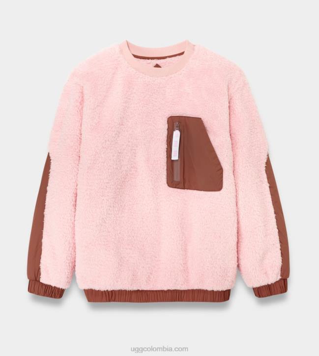 cuello redondo sherpa niko flor de loto/sándalo mujer UGG 4VBT1148