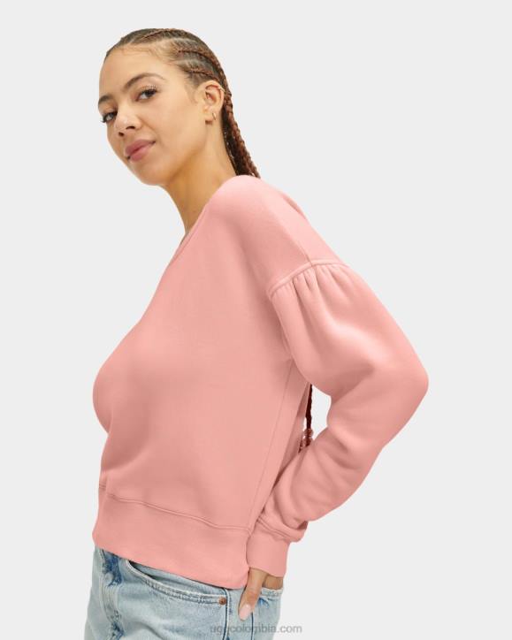 cuello redondo tenley ópalo rosa mujer UGG 4VBT159