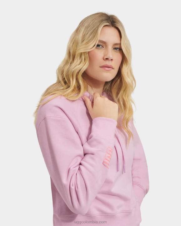 helena sudadera con capucha lila polvorienta mujer UGG 4VBT2183