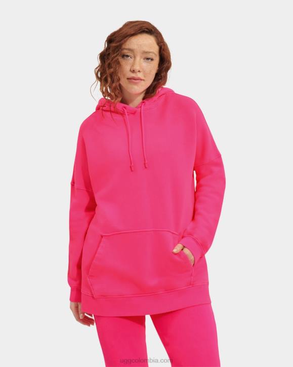 simone novio sudadera con capucha Rosa neón mujer UGG 4VBT1345