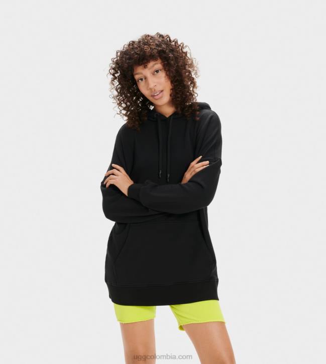 simone novio sudadera con capucha negro mujer UGG 4VBT1344