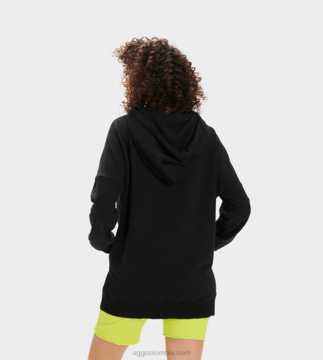 simone novio sudadera con capucha negro mujer UGG 4VBT1344