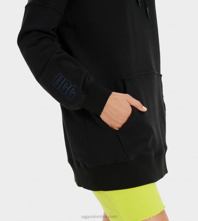 simone novio sudadera con capucha negro mujer UGG 4VBT1344