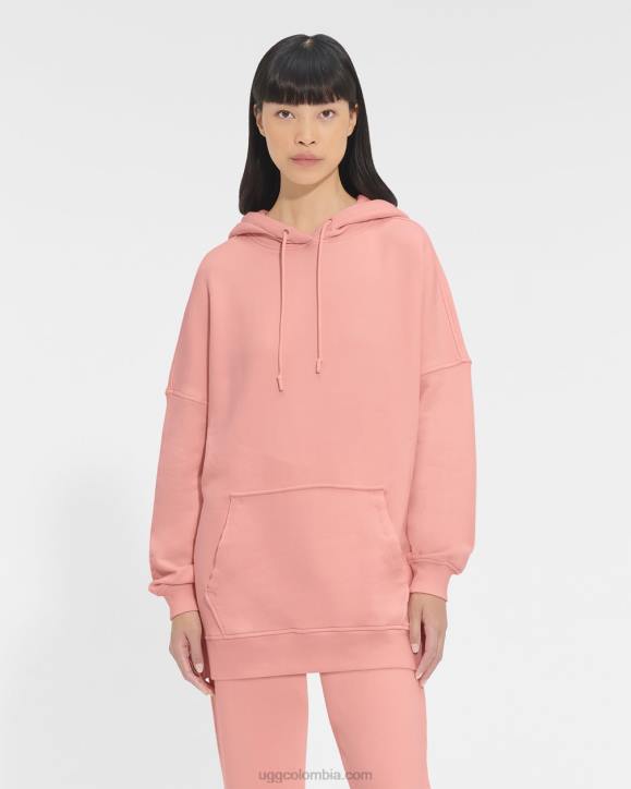 simone novio sudadera con capucha ópalo rosa mujer UGG 4VBT2236