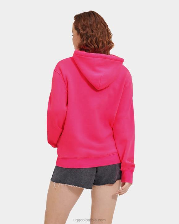 sudadera con capucha Rosa neón mujer UGG 4VBT2276