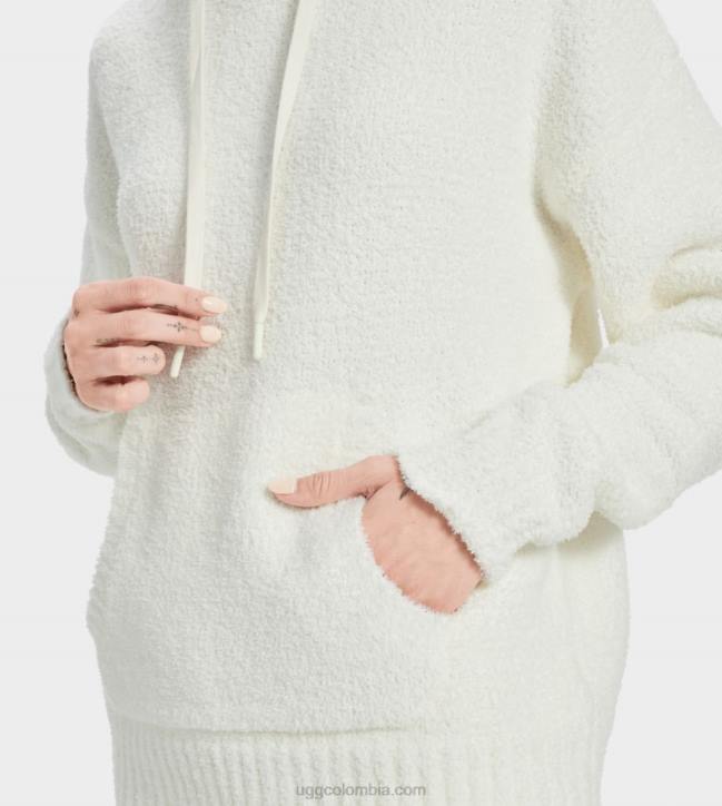 sudadera con capucha asala crema mujer UGG 4VBT1037