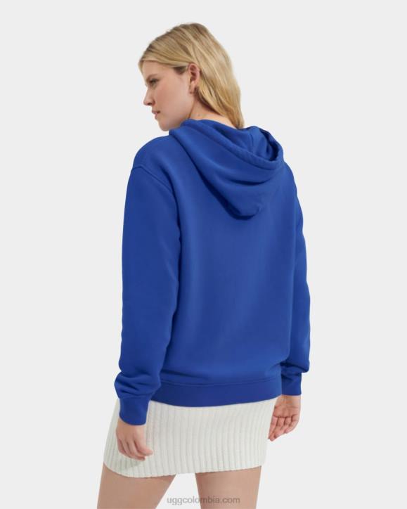 sudadera con capucha azules mujer UGG 4VBT963