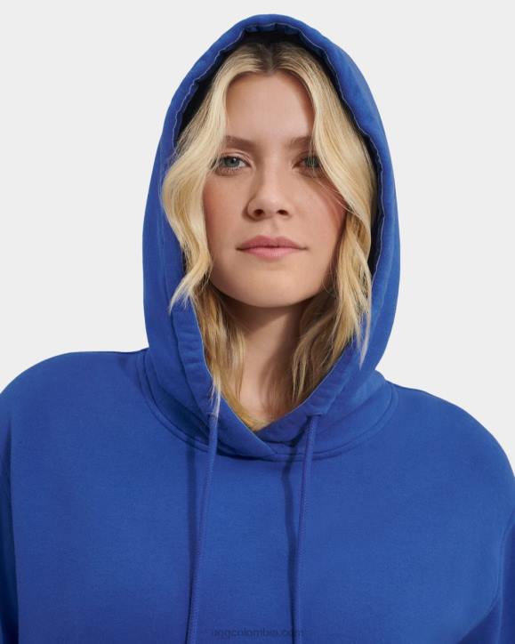 sudadera con capucha azules mujer UGG 4VBT963