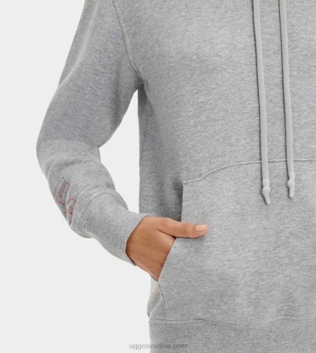 sudadera con capucha brezo gris mujer UGG 4VBT2277