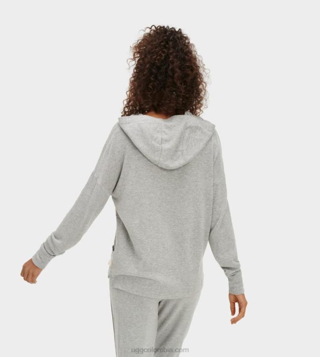 sudadera con capucha elettra brezo gris mujer UGG 4VBT1330