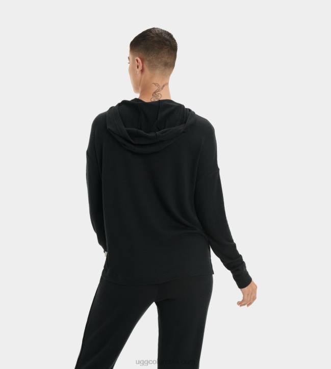 sudadera con capucha elettra negro mujer UGG 4VBT1331