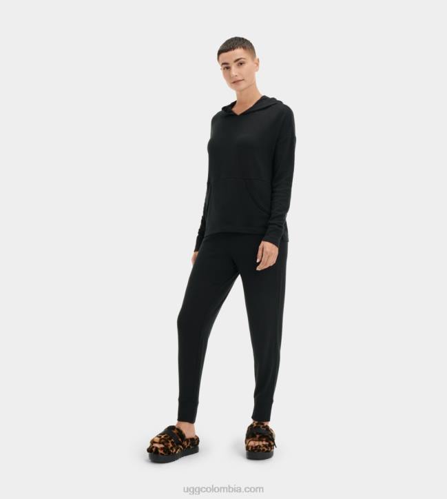 sudadera con capucha elettra negro mujer UGG 4VBT1331