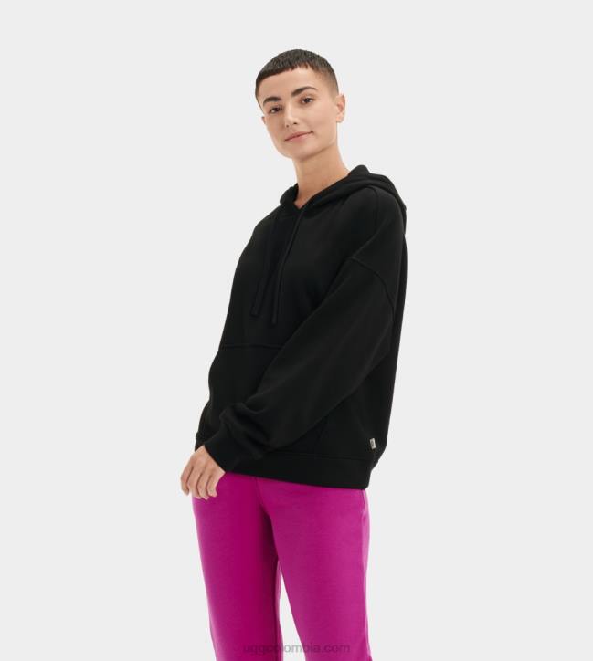 sudadera con capucha kes negro mujer UGG 4VBT2266
