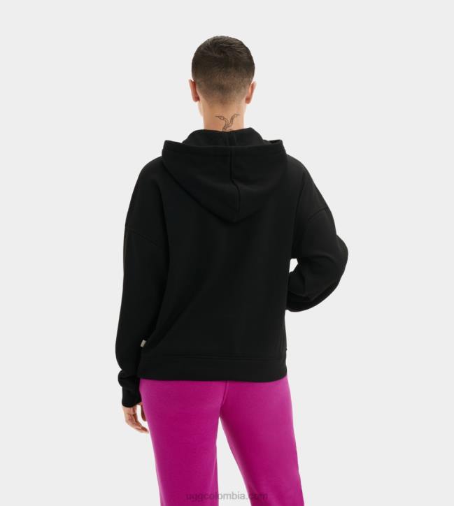 sudadera con capucha kes negro mujer UGG 4VBT2266