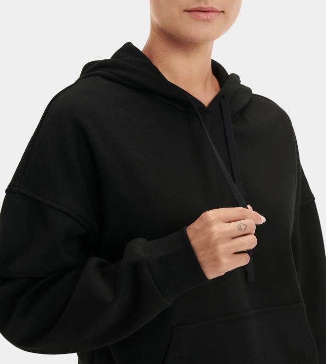 sudadera con capucha kes negro mujer UGG 4VBT2266