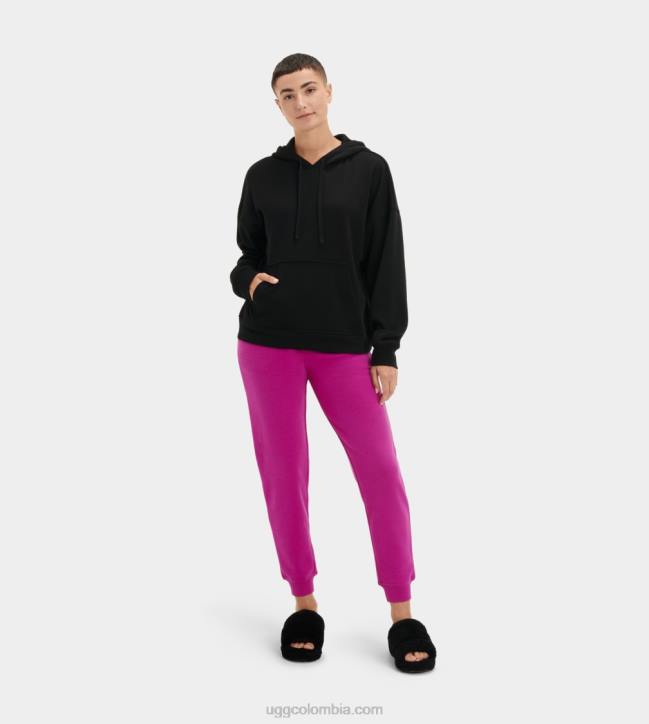 sudadera con capucha kes negro mujer UGG 4VBT2266