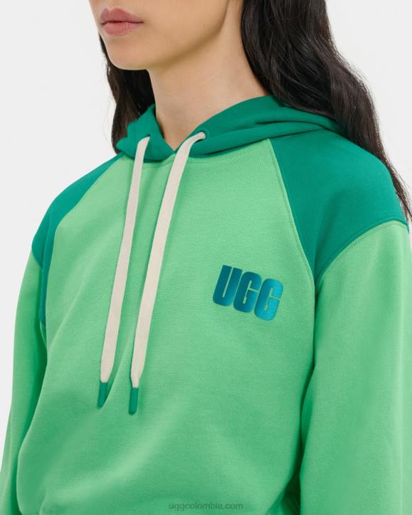 sudadera con capucha mallory primavera verde mujer UGG 4VBT1133