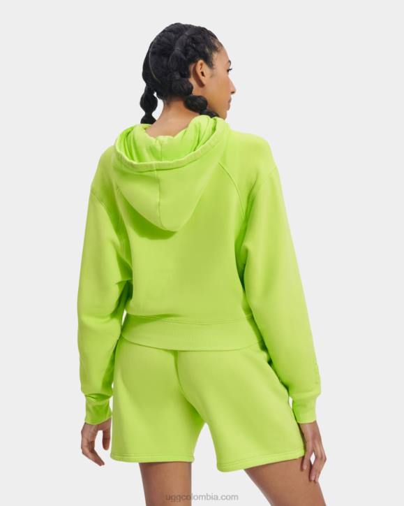 sudadera con capucha mallory verde vibrante mujer UGG 4VBT998
